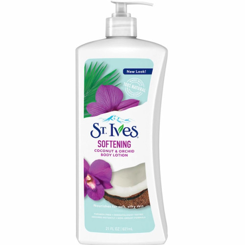 لوسیون بدن نرمکننده سنت ایوز (St. Ives) | حاوی عصاره نارگیل و ارکیده حجم 621 میل اصل از گلاموناشاپ با ضمانت اصالت کالا