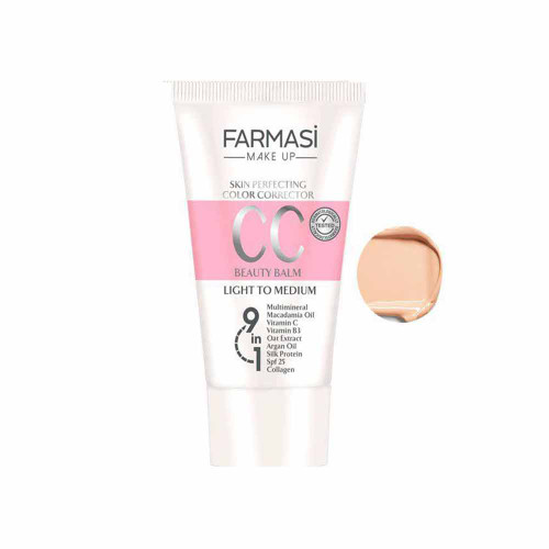 سی سی کرم فارماسی شماره 02 رنگ Light To Medium حجم 50 میل پوششدهی یکدست و مراقبت از پوست | اصل از گلاموناشاپ