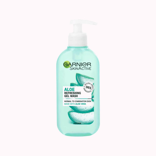 ژل شستشوی صورت هیالورونیک و آلوئه ورا گارنیر